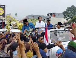 Warga Kabupaten Tegal Antusias Sambut Jokowi dan Paslon Nomor Urut 02
