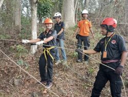 Ratusan Relawan Penanggulangan Bencana Asah Keterampilan