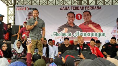 Kampanye Hari Terakhir di Brebes, Andika Perkasa Minta Penyelenggara Pemilu Profesional