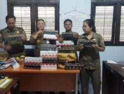 6.780 Rokok Ilegal Diamankan