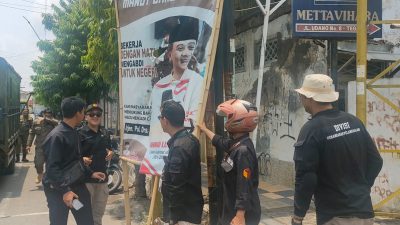 80 APK Pilgub dan Pilwalkot Tegal Ditertibkan