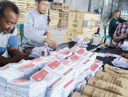 Surat Suara Pilgub Jateng di Kabupaten Tegal Telah Disortir