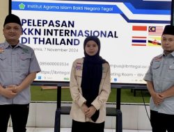 Luar Biasa, IBN Tegal Berangkatkan Mahasiswa KKN di Thailand