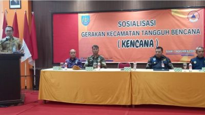 Rawan Bencana, Kecamatan Tangguh Bencana Diluncurkan