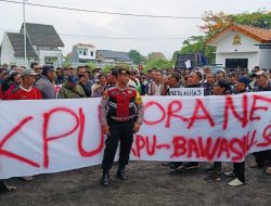 KPU Kabupaten Tegal Didemo, Tuntut Penyelenggara Pemilu Netral