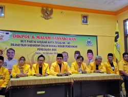 Kisruh Paslon Tak Diundang Dalam Acara HUT, Begini Klarifikasi DPD Golkar Kota Tegal