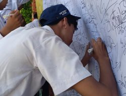 Pelajar SMPN 7 Batang Deklarasikan Bariisan