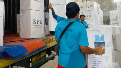 Logistik Pemilukada Mulai Didistribusikan ke Kecamatan