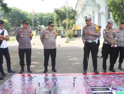 Antisipasi Gangguan Kampanye Terbuka, Polres Tegal Kota Matangkan TFG