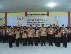 Usung Tema “RAKIT”, Jambore Cabang Kwarcab Tegal Diikuti 584 Pramuka Penggalang