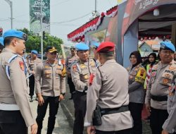 Pospam dan Personel Pengamanan Nataru di Brebes Dicek Divpropam