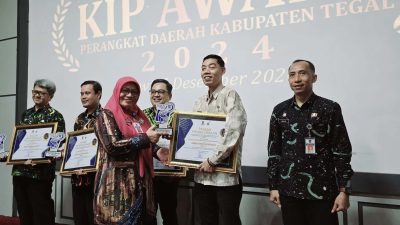 Inilah 5 OPD di Kabupaten Tegal Mendapatkan Penghargaan Predikat Informatif