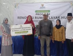 Sepuluh Mustahik Terima Bantuan Renovasi Rumah Layak Huni