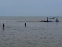 Cuaca Buruk, Satu Kapal Nelayan di Pemalang Tenggelam