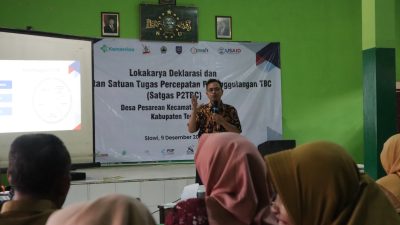 Desa Pesarean Bentuk Satgas Percepatan Penanggulangan TBC