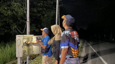 Cek Jalur Selatan, Dishub Temukan Puluhan Lampu PJU Mati