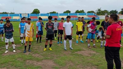 32 Atlet Sepak Bola Mengikuti Seleksi Porprov Jateng