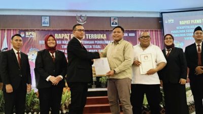 Partisipasi Masyarakat Kabupaten Tegal di Pilkada Tegal Capai 66,38 Persen