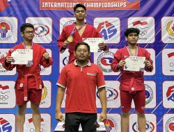 Atlet Brebes Sabet Emas dan Perak di Ajang Internasional Indonesia Sambo Champiomship