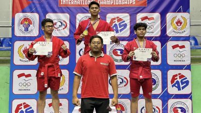 Atlet Brebes Sabet Emas dan Perak di Ajang Internasional Indonesia Sambo Champiomship