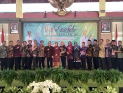 Pisah Sambut Pj Bupati Tegal , Agustyarsyah Mengaku Terkesan Dengan Ponggol dan Tempe Ireng