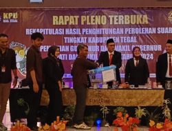 KPU Akan Tetapkan Calon Bupati dan Wakil Bupati Tegal Terpilih, Pelantikan 10 Februari 2025