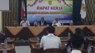 FORKI Kabupaten Tegal Siapkan Uang Pembinaan Bagi Kontingen dan Atlet Berprestasi