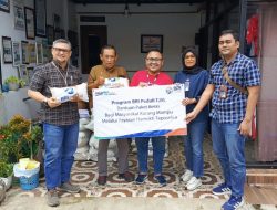 BRI Kantor Cabang Bumiayu Salurkan Bantuan Beras untuk Masyarakat Kurang Mamp