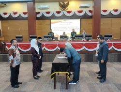 DPRD Rapat Paripurna Pengumuman Penetapan Bupati dan Wakil Bupati Brebes Terpilih