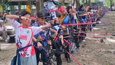 Persiapan Sirkuit Panahan Jateng IV, Puluhan Atlet Panahan Ikuti Scoring Day Competition