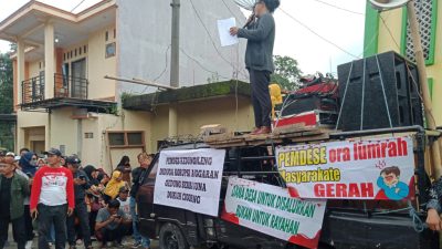 Tanggapi Unjuk Rasa, Kades Kedungoleng Tegaskan Siap Diaudit