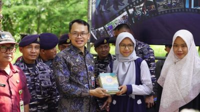 Lanal Tegal Rintis Kampung Bahari Nusantara di Desa Padaharja