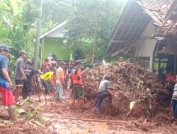 Hujan Deras Picu Longsor dan Banjir di Salem dan Bantarkawung