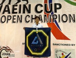 Taekwondo Fisip UPS Raih Emas di Singapura