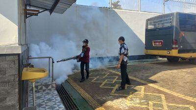 Cegah DBD, Lapas Batang Difogging