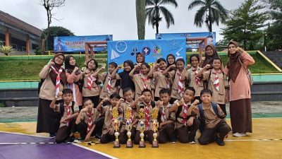 SD Negeri 01 Moga Borong Piala Pesta Siaga Tingkat Kwarran