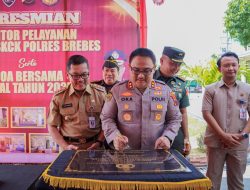 Pj Bupati Bersama Kapolres Brebes Resmikan Kantor SPKT dan SKCK, Mudahkan Pelayanan