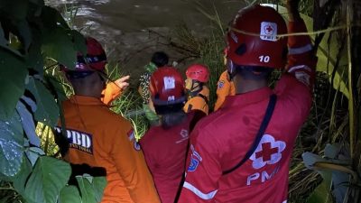 Satu Anak Hanyut di Sungai Ketiwon dan Belum Ditemukan