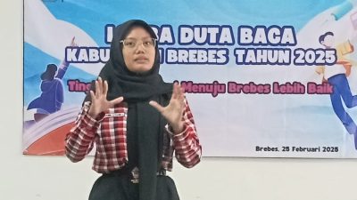 Puluhan Siswa di Brebes Berebut Jadi Duta Baca
