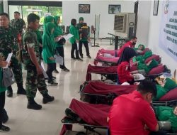 Persit Kartika Chandra Kirana Gelar Donor Darah, Targetkan 200 Kantong Darah