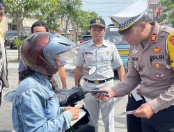 Polisi di Tegal Gencar Dekati Pengendara