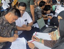 Jelang Pelantikan, Ischak- Kholid Jalani Tes Kesehatan