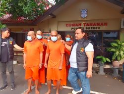 Komplotan Pencuri Rel KA di Brebes Dibekuk