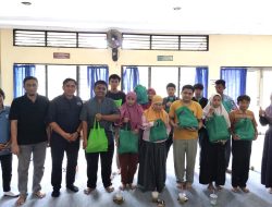 Peringati HUT ke 75 tahun, Tim SMN Tegal Salurkan Bantuan ke Panti Anak Berkebutuhan Khusus