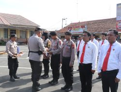 Berprestasi dan Berinovasi, Sepuluh Personel dan Warga Berprestasi Terima Penghargaan dari Kapolres Tegal