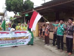 Ratusan Siswa MDTA Muhajirin Pegirikan Meriahkan Pawai Ta’aruf