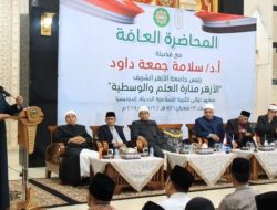 Kunjungan Bersejarah, Rektor Al Azhar Beri Kuliah Umum di Tazakka