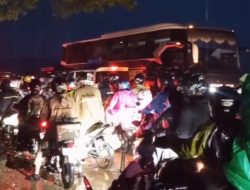 Jalur Mudik Songgom – Prupuk Macet Parah