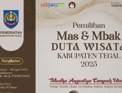 Kabar Gembira, Disporapar Gelar Pemilihan Mas Mbak Duta Wisata Kabupaten Tegal 2025