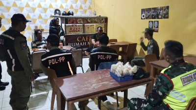 Satpol PP Kabupaten Tegal Blusukan ke Tempat Hiburan di Bulan Ramadhan